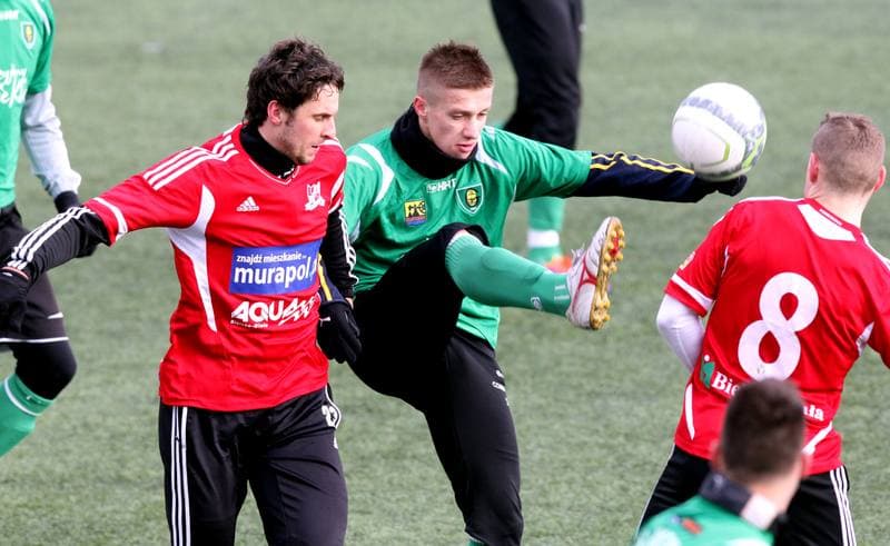 Football. I Liga. Podbeskidzie Bielsko-Biala - GKS Katowice. 02.04.2011