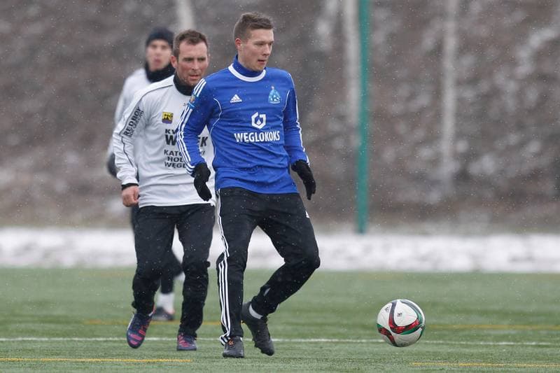 Football. Friendly Match. Ruch Chorzow - Rozwoj Katowice. 20.01.2016