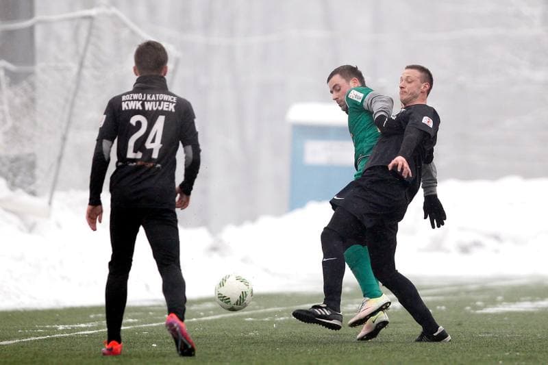 Football. Sparing. ROW Rybnik - Rozwoj Katowice. 01.02.2017