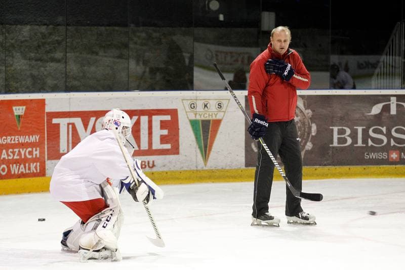 Ice Hockey. Poland national team. Training. 28.12.2018