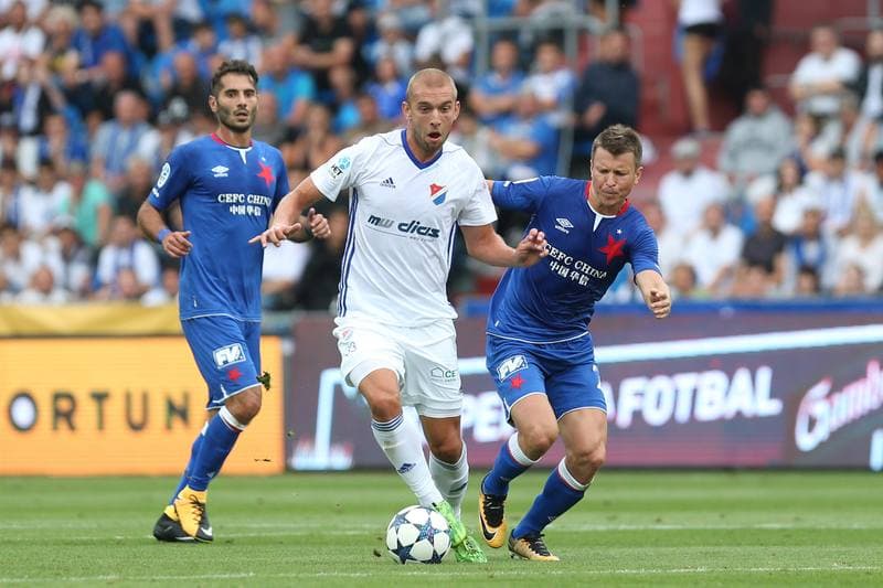 Football. HET Liga. Banik Ostrava - Slavia Prague. 06.08.2017