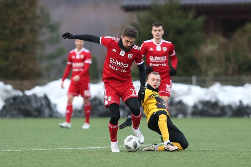 Football. Sparing. Piast Gliwice - GKS 1962 Jastrzebie. 18.01.2019