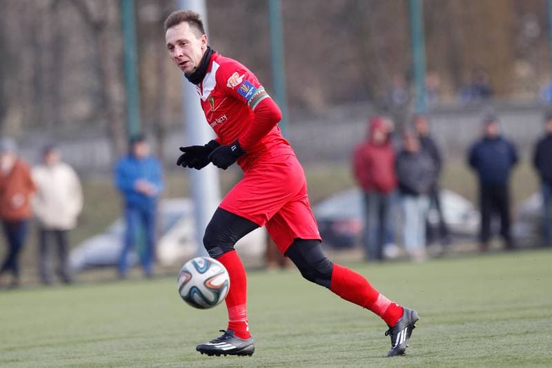 Football. Sparing. Zaglebie Sosnowiec - GKS Tychy. 27.01.2016