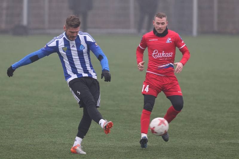 Football. Sparing. Ruch Chorzow - Podbeskidzie Bielsko-Biala. 27.01.2018