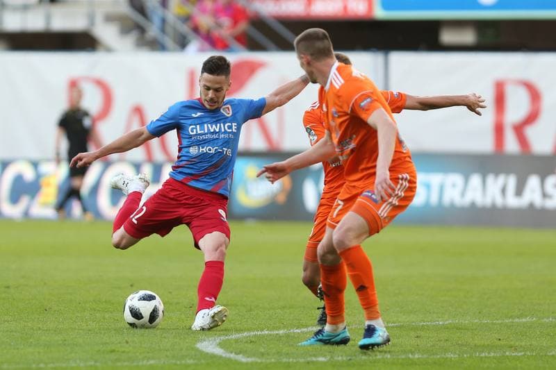 Football. Lotto Ekstraklasa. Piast Gliwice - Bruk-Bet Termalica Nieciecza. 19.05.2018