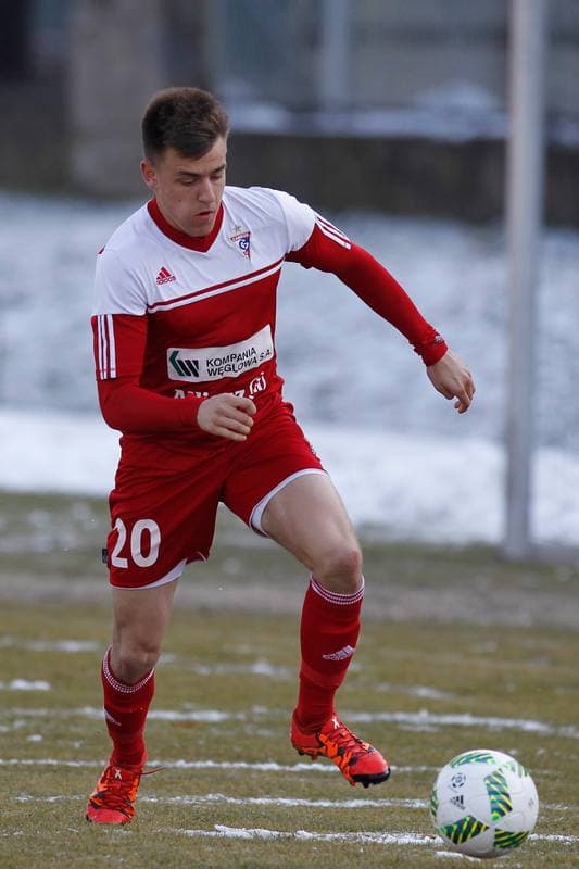 Football. Sparing. Gornik Zabrze - GKS Katowice. 05.02.2016