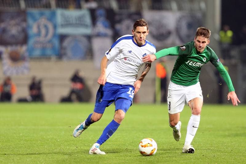 Football. UEFA Europa League. FK Jablonec - Dynamo Kyiv. 04.10.2018