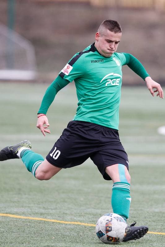 Football. Centralna Liga Juniorow. Ruch Chorzow - GKS Belchatow. 10.03.2019