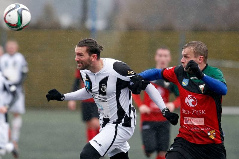 Football. II Liga. GKS Tychy - Sandecja Nowy Sacz. 10.02.2016