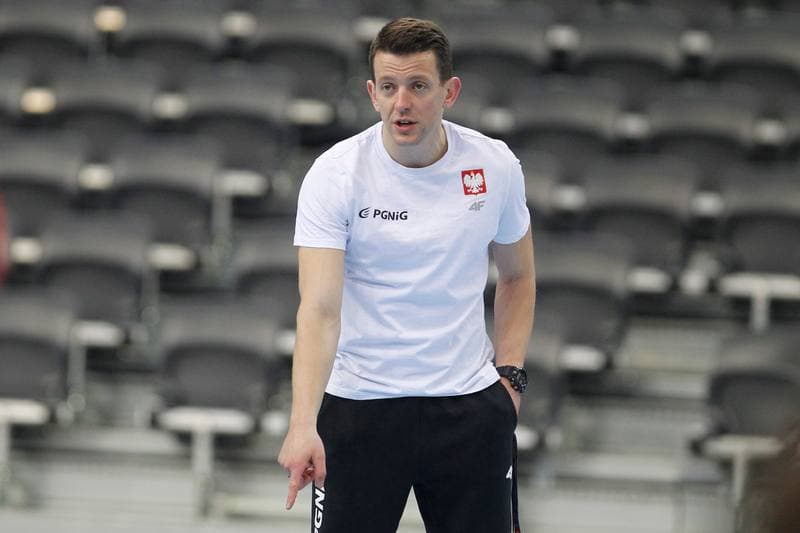 Handball. Poland national team. Training. 09.04.2019