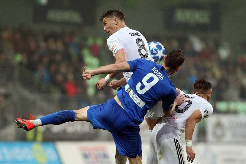 Football. Fortuna:Liga. MFK Karvina - Slovan Liberec. 27.04.2019
