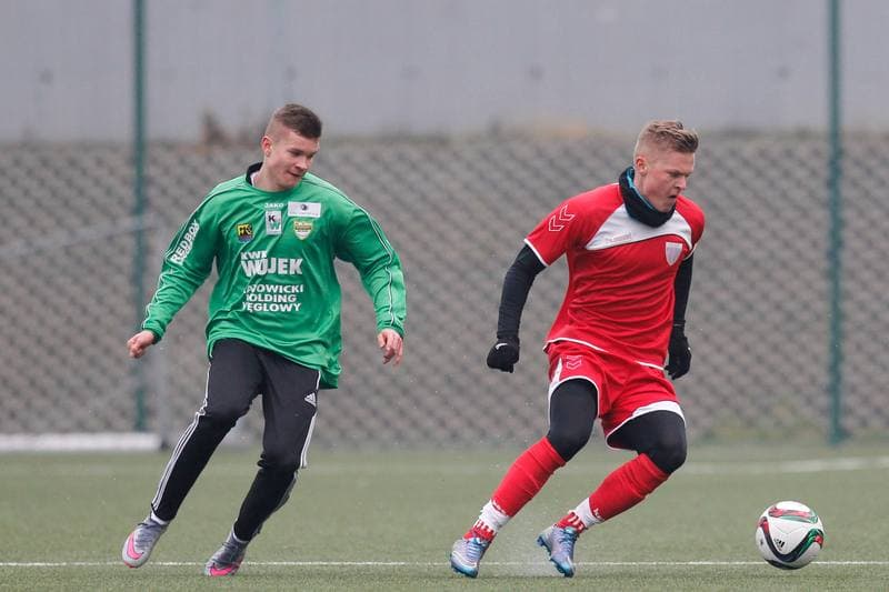 Football. I liga. Rozwoj Katowice - Polonia Bytom. 13.02.2016