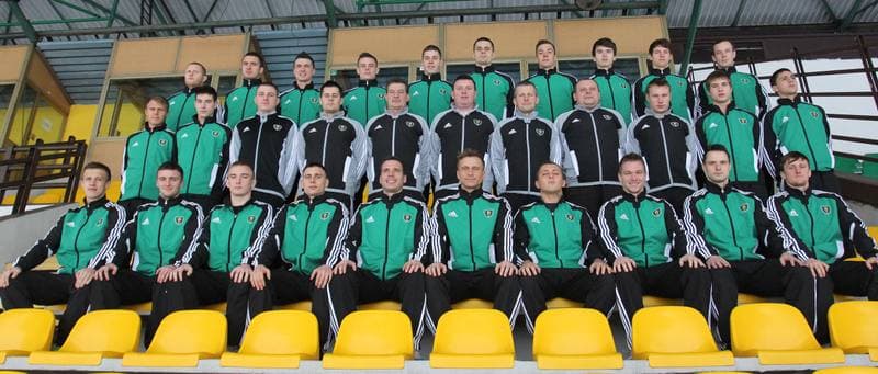 Football. GKS Katowice. Training. 14.02.2013