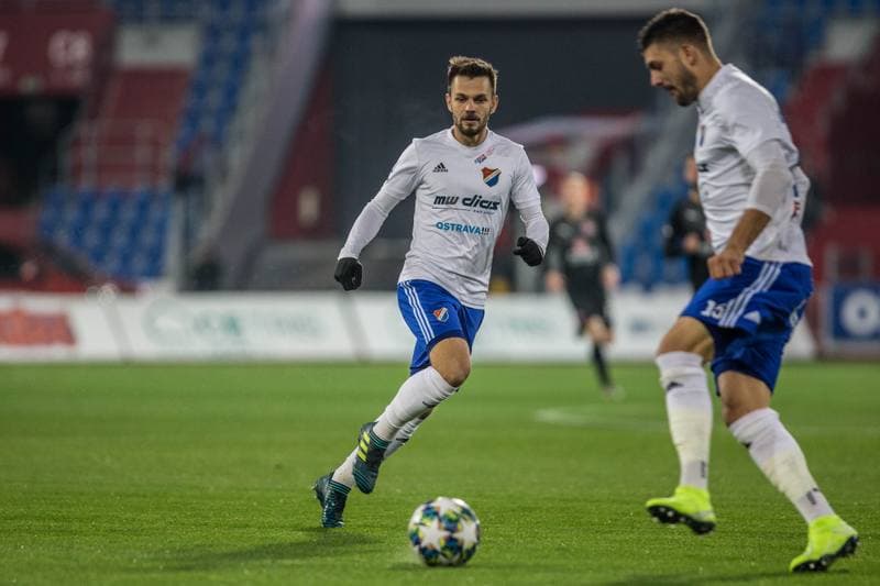 Football. MOL Cup. Banik Ostrava - Slavia Prague. 30.10.2019