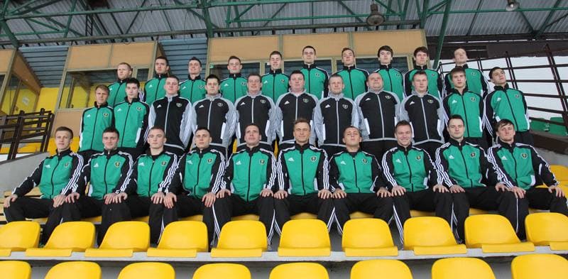 Football. GKS Katowice. Training. 14.02.2013
