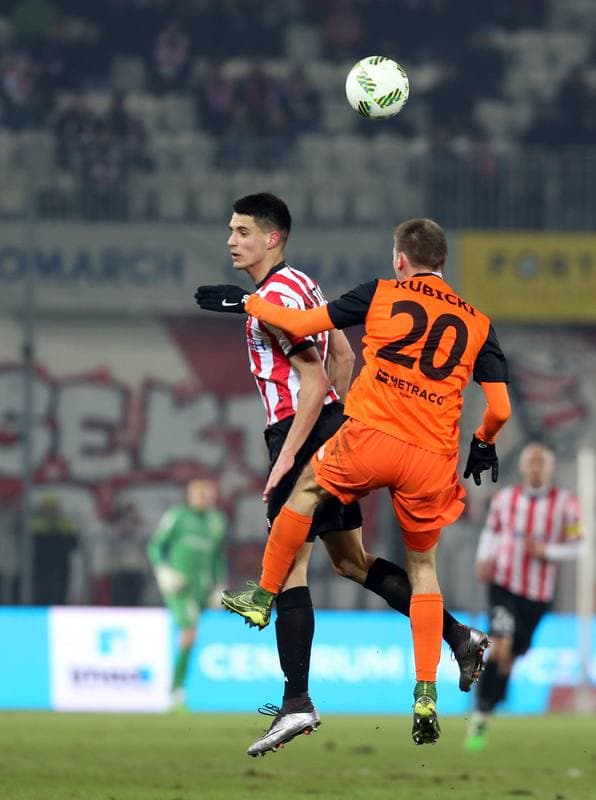 Football. Ekstraklasa. Cracovia Krakow - Zaglebie Lubin. 26.02.2016