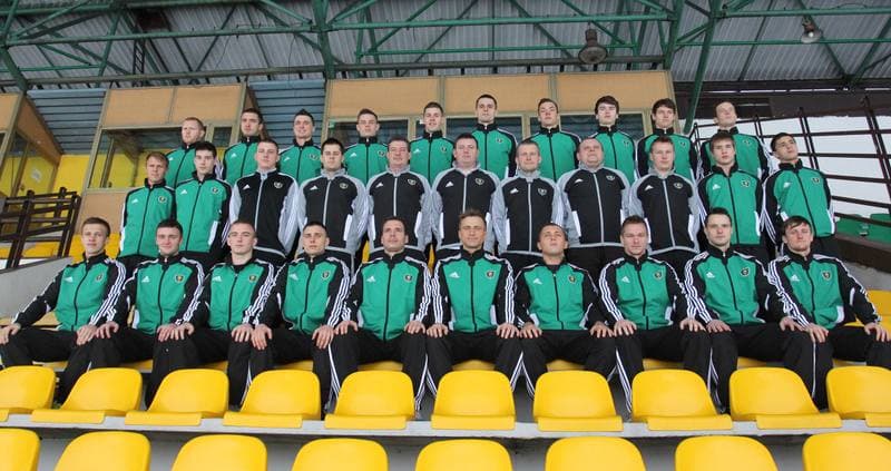 Football. GKS Katowice. Training. 14.02.2013