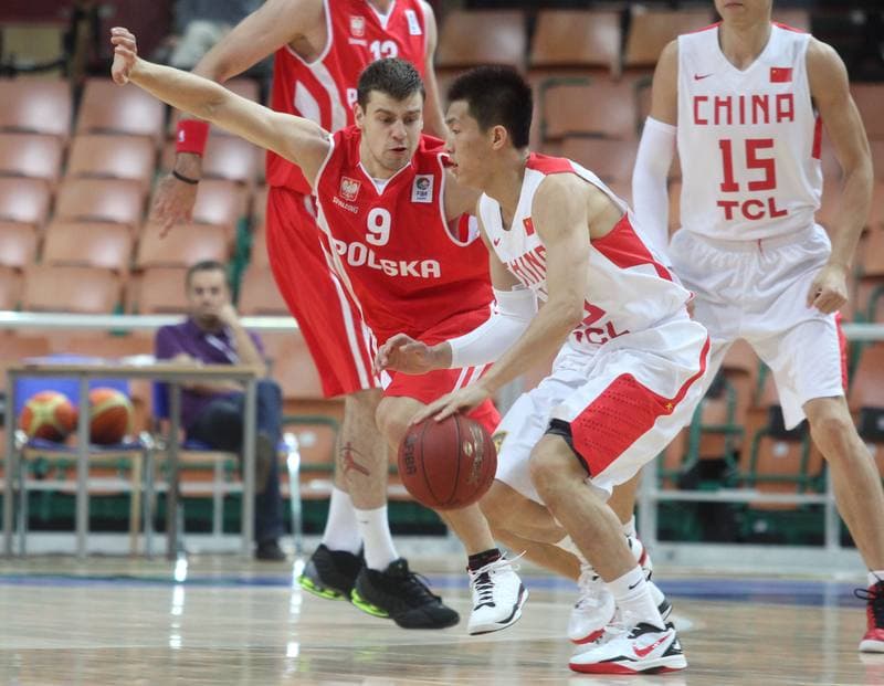 Basketball. Friendly Match. Poland - China. 21.07.2012
