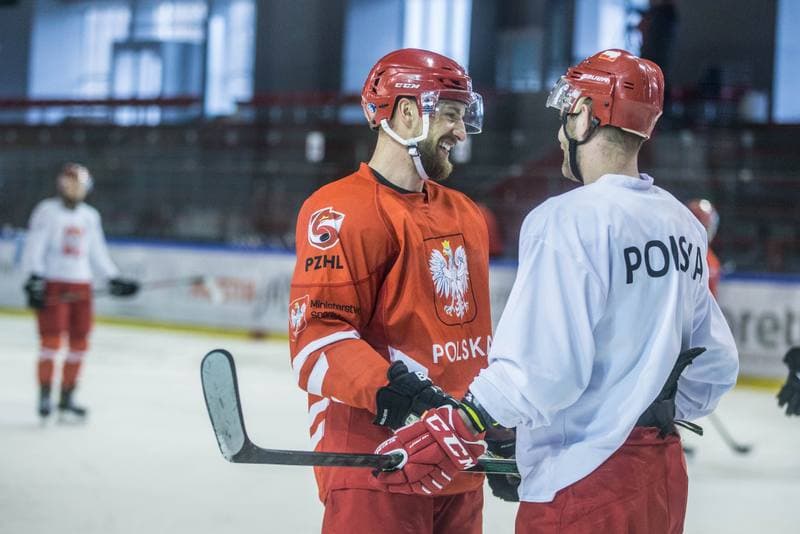 Ice Hockey. Poland national team. Training. 15.04.2021