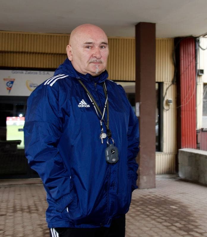 Football. Gornik Zabrze. Training. 04.03.2016