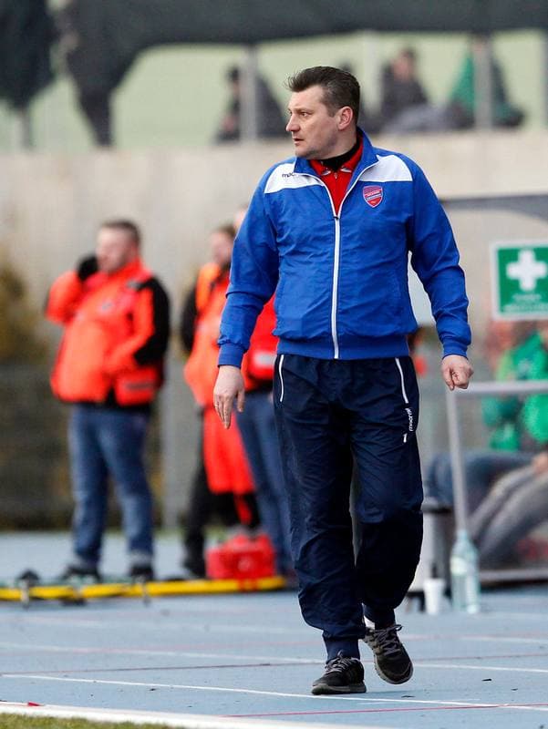 Football. II Liga. Radomiak Radom - Rakow Czestochowa. 05.03.2016