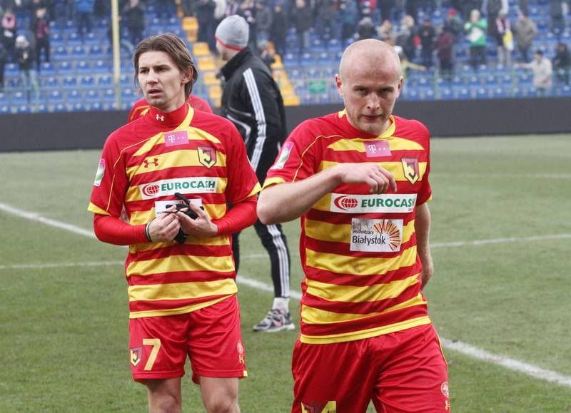 Football. T-Mobile Ekstraklasa. Podbeskidzie Bielsko-Biala - Jagiellonia Bialystok. 01.08.2011