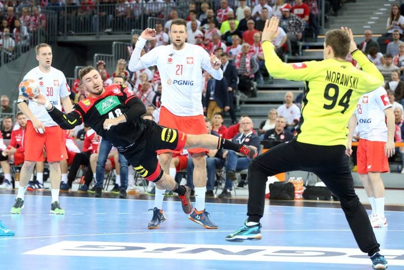 Handball. Men's European Championship Qualifiers. Poland - Germany. 10.04.2019
