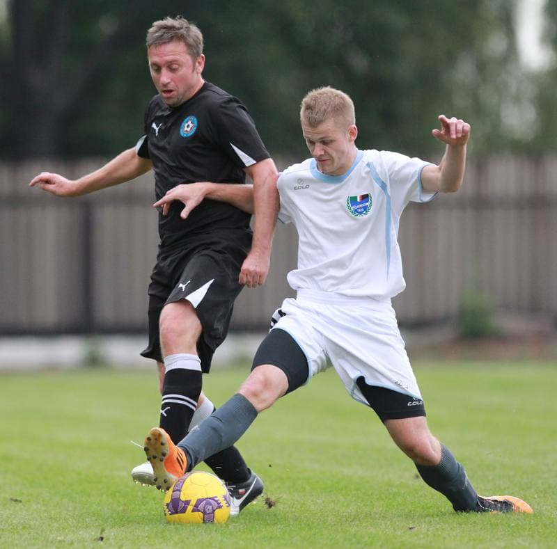 Football. Polish Cup. Naprzod Lipiny - Reprezentacja Slaskich Oldboyow. 22.08.2014