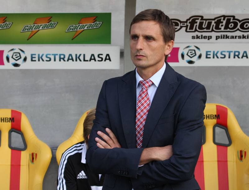 Football. T-Mobile Ekstraklasa. Korona Kielce - Piast Gliwice. 26.09.2014