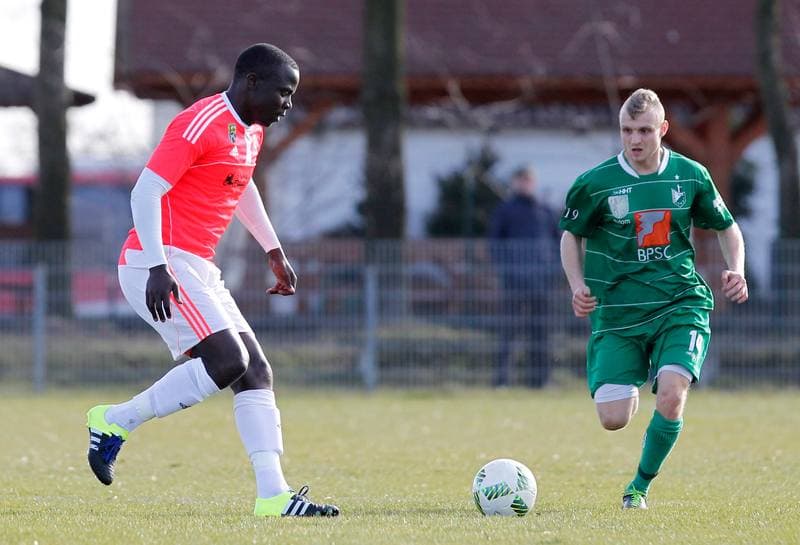 Football. III Liga. LZS Piotrowka - Szombierki Bytom. 19.03.2016