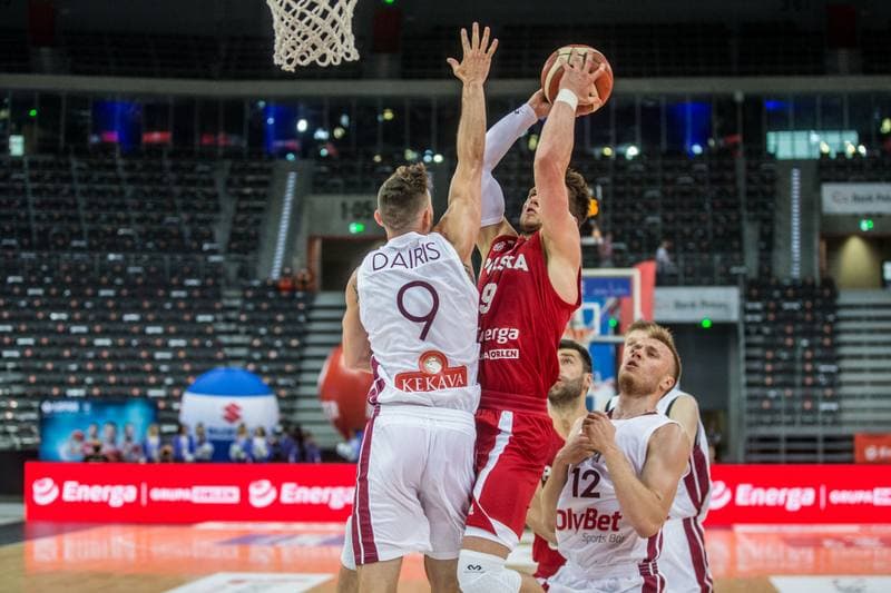 Basketball. Friendly Match. Poland - Latvia. 18.06.2021