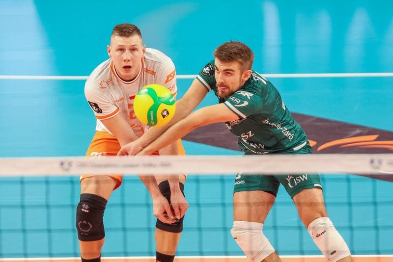 Volleyball. CEV Champions League. Jastrzebski Wegiel - Guaguas Las Palmas. 22.11.2023