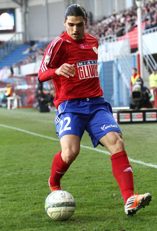 Football. T-Mobile Ekstraklasa. Piast Gliwice - Zaglebie Lubin. 02.03.2013