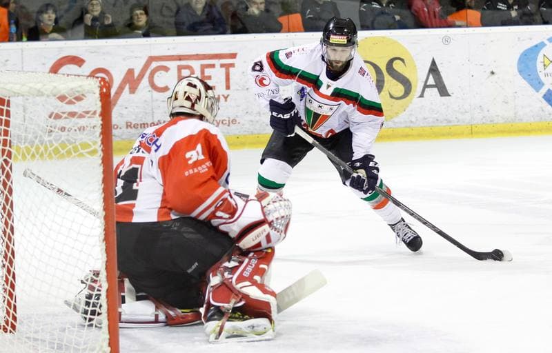 Ice Hockey. Polish Hockey League. GKS Tychy - Comarch Cracovia. 24.03.2016