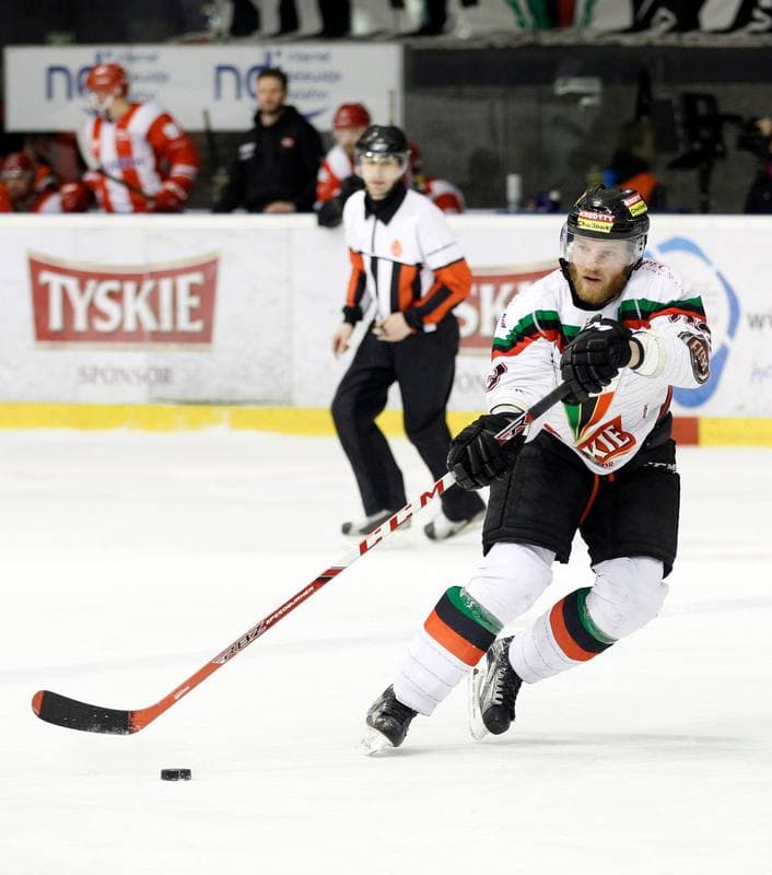 Ice Hockey. Polish Hockey League. GKS Tychy - Comarch Cracovia. 24.03.2016