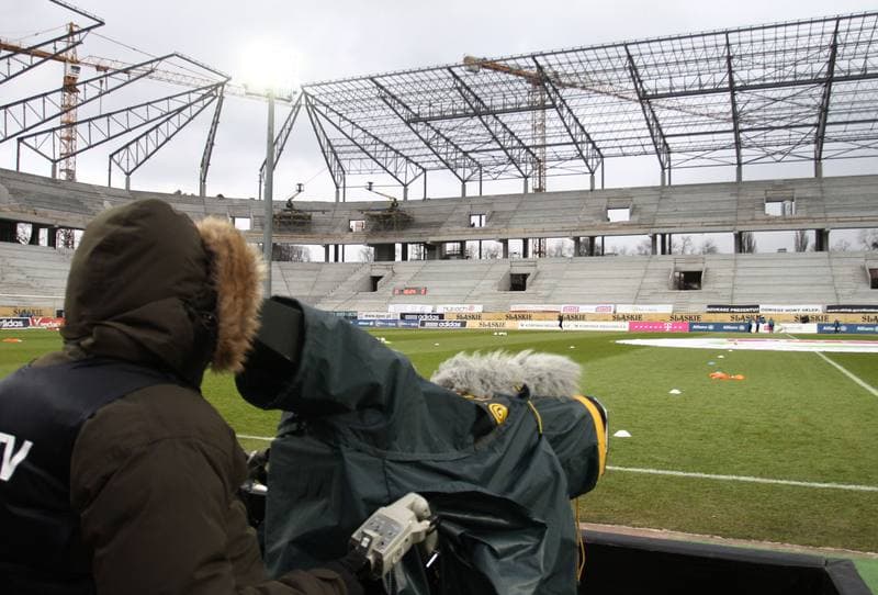 Football. T-Mobile Ekstraklasa. Gornik Zabrze - Jagiellonia Bialystok. 03.03.2013