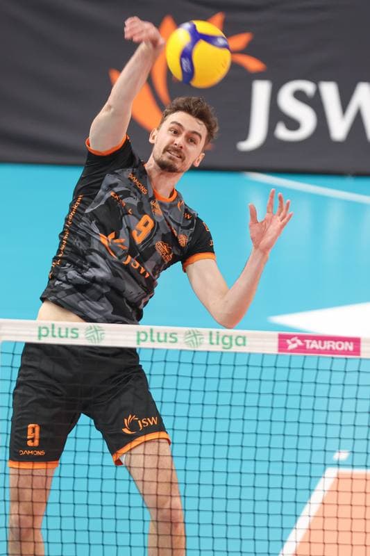 Volleyball. PlusLiga. Jastrzebski Wegiel - Aluron CMC Warta Zawiercie. 28.04.2024