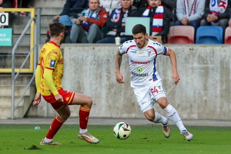 Football. PKO BP Ekstraklasa. Gornik Zabrze - Jagiellonia Bialystok. 03.11.2024
