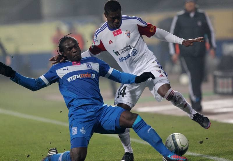 Football. PKO BP Ekstraklasa. Gornik Zabrze - Lech Poznan. 24.10.2010