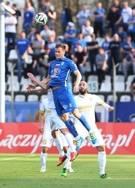 Football. Polish Cup. Zaglebie Sosnowiec - Lech Poznan. 05.04.2016