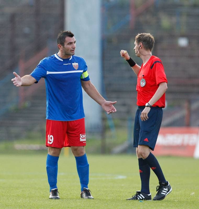 Football. III Liga Opolsko - Slaska. Polonia Bytom - Rekord Bielsko Biala. 10.08.2014