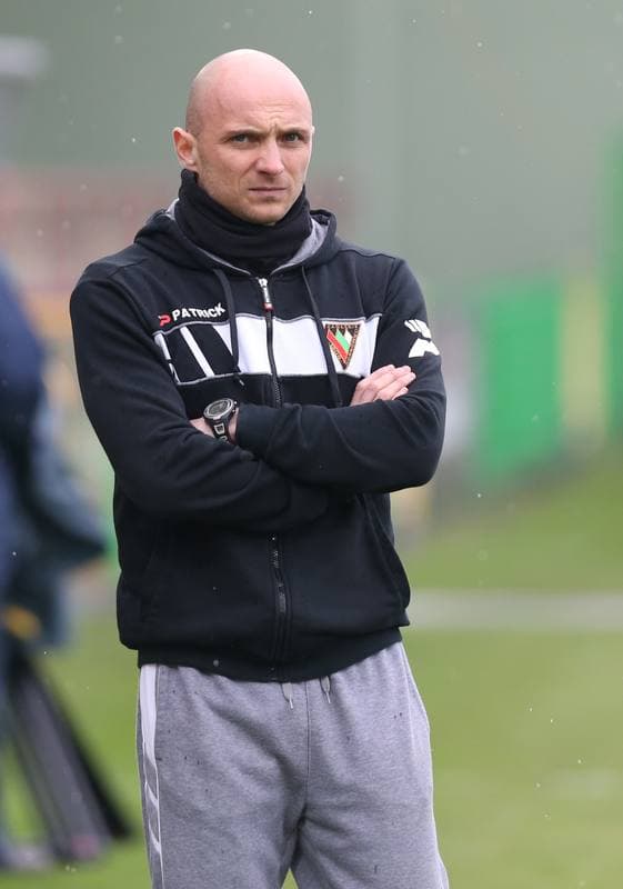 Football. I Liga. GKS Belchatow - Zaglebie Sosnowiec. 10.04.2016