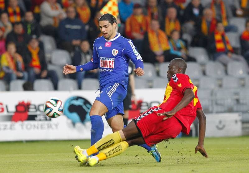 Football. T-Mobile Ekstraklasa. Korona Kielce - Piast Gliwice. 26.09.2014
