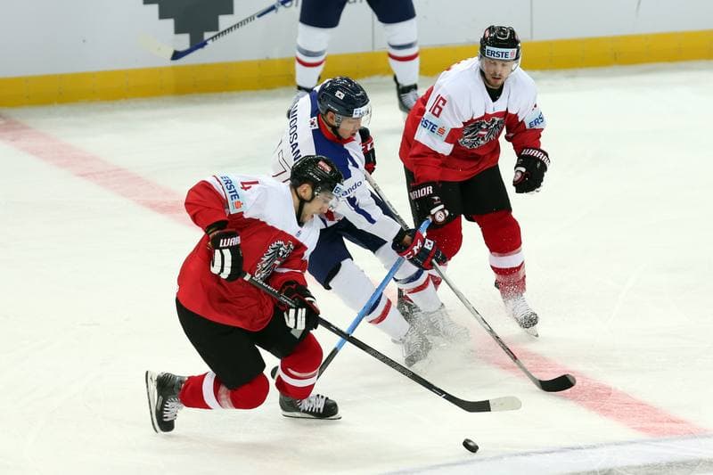 Ice Hockey. World Championship Division 1A. Korea - Austria. 23.04.2016