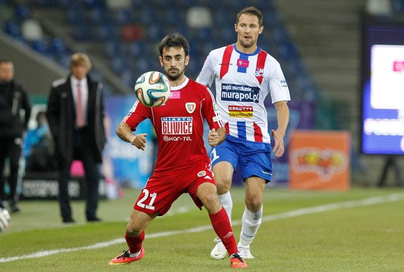 Football. Polish Cup. Podbeskidzie Bielsko Biala - Piast Gliwice. 19.03.2015