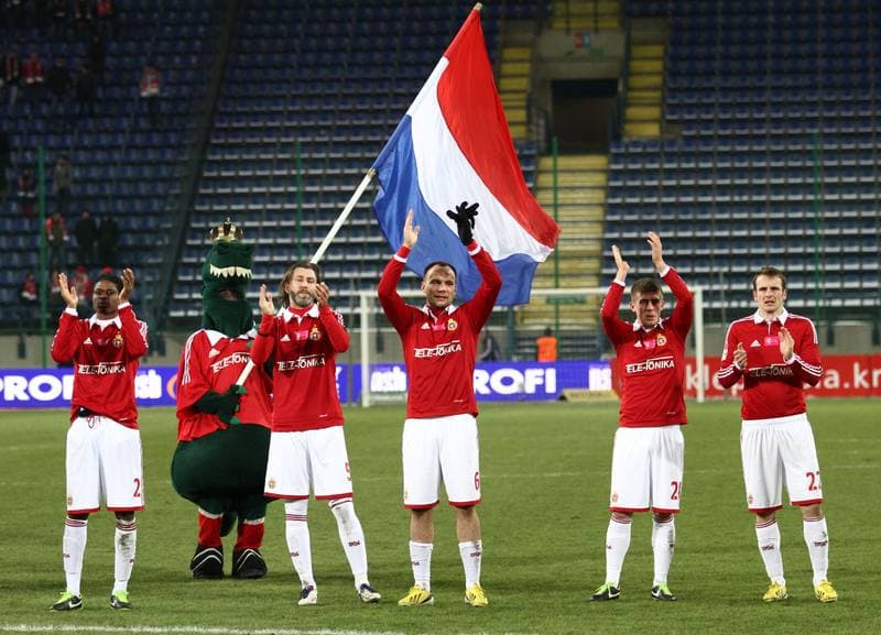 Football. T-mobile Ekstraklasa. Wisla Krakow - Pogon Szczecin. 17.03.2013