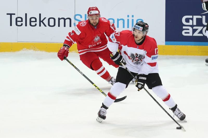 Ice Hockey. World Championship Division 1A. Poland - Austria. 27.04.2016