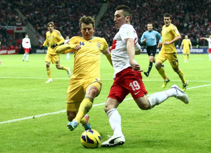 Football. FIFA World Cup Qualifiers. Poland - Ukraine. 22.03.2013
