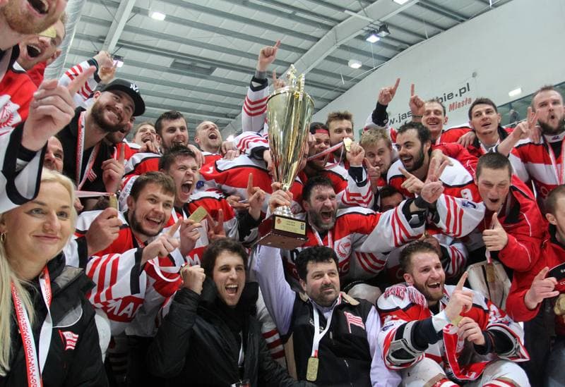 Ice Hockey. Polska Liga Hokejowa. JKH GKS Jastrzebie - Comarch Cracovia Krakow. 29.03.2013