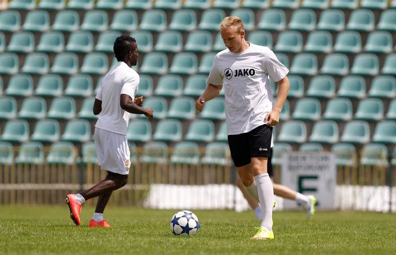 Football. Rozwoj Katowice. Training. 02.07.2015